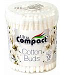 Cotton sticks Compact Ultra 100 pcs. 0204