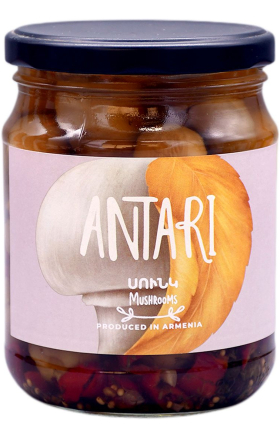 Մարինացված շամպինիոն «Անտառի» ամբողջական 530գր