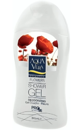 Լոգանքի գել «Aqua Vera» Flowers 315մլ