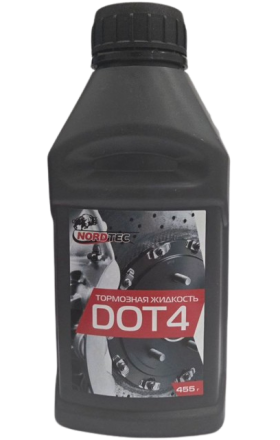 Արգելակման հեղուկ «Նորդտեք» DOT 4, 455գ