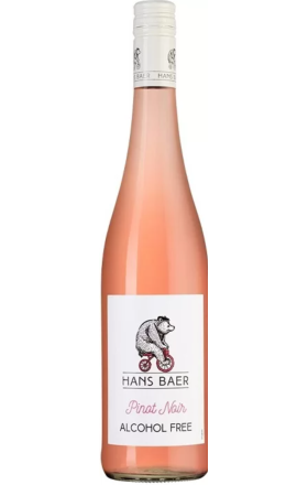 Вино безалкогольное Hans Baer Pinot Noir розовое 0,75л Крепость 0%