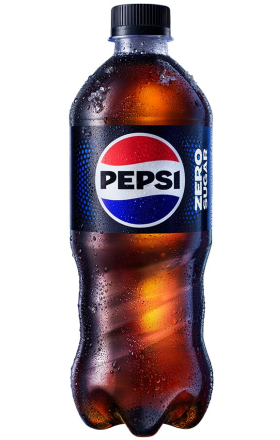 Refreshing carbonated drink "Pepsi" zero 0.25l