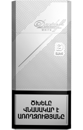 Cigarettes "Davidoff White Slims"