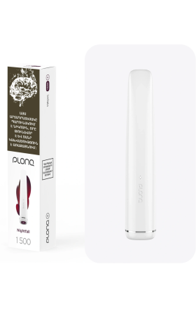 Electronic cigarette "PLONQ" Nightfall (up to 1500 smokes)