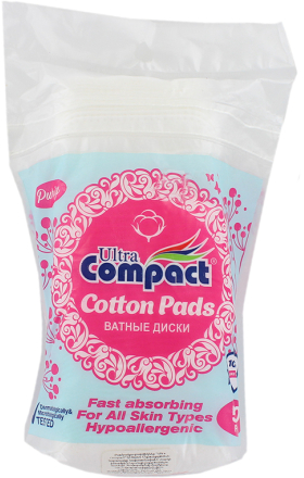 Բամբակյա բարձիկներ «Ultra Compact»  