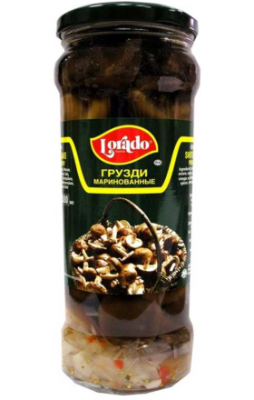 Պահածո Լորադո մարինացված սունկ շիտակե 580մլ