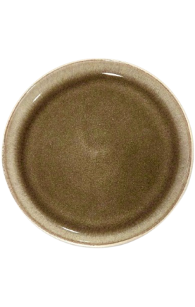 Ափսե, շականակագույն,  21սմ, 6հատ, AS-01