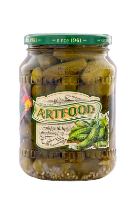 Маринованные корнишоны, «Артфуд», 700 мл