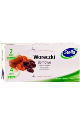 Food storage bags "Stella" 30x2l 30x4l