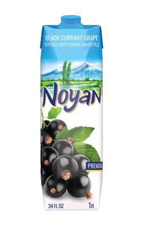 Նեկտար «Նոյան» Պրեմիում, սև հաղարջ 1լ