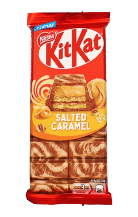Chocolate bar "Nestle" KitKat salted caramel 99g