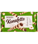 Wafer sticks with hazelnut cream "Roshen Konafetto" 156g 