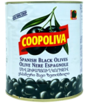 Black olives with pit "Coopoliva" 3kg