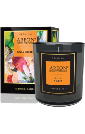 Մոմ բուրավետ "Արեոն" Գոլդ Ամբեր