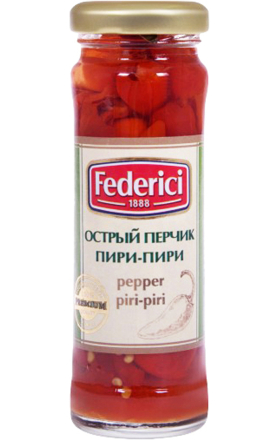 Պահածո Ֆեդերիչի կծու պղպեղ Piri Piri 100գ