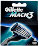 Кассеты для бритвенного станка "Gillette  Mach3" 