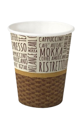 Միանգամյա օգտագործման բաժակներ  6հատ 100մլ թղթե Օվալ պլաստ