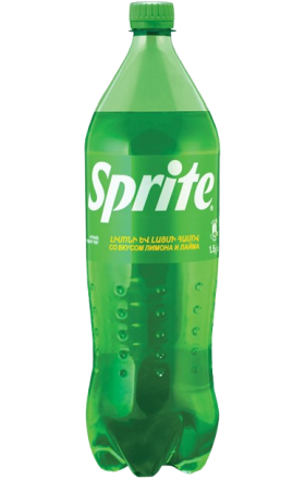 Refreshing carbonated drink "Sprite" 1.5l