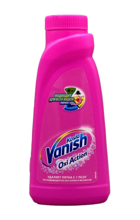 Stain remover "Vanish" Oxi Action, colored clothes 500ml