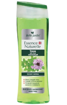 Тоник для лица "Belle Jardin" 250 мл, освежающий эффект.