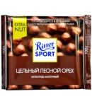 Շոկոլադե սալիկ պնդուկով «Ritter Sport» 100գ 