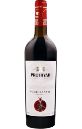 Полусладкое гранатовое вино «Прошян», 0,75 л