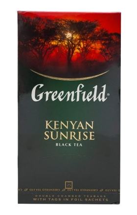 Թեյ սև «Greenfield» Kenyan Sunrise 25*2գ