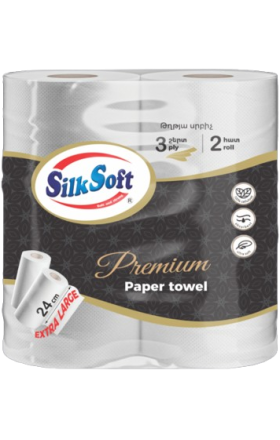Б/П "Silk Soft" Premium 3х сл. 2шт