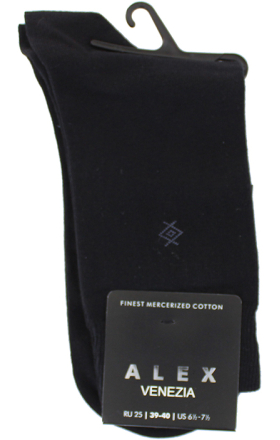 Socks "Alex" Venezia, Black, 39-40 