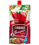 Hot ketchup 'Sloboda' 220g