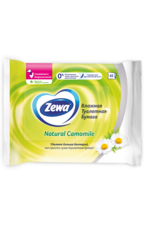Wet toilet paper "Zewa" 42pcs
