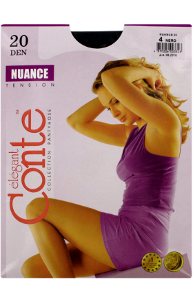 Զուգագուլպա «Conte Elegant Nuance 20 Den N4» Սև