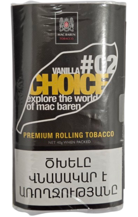 Табак «Mac Baren», ваниль, 40 г