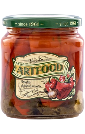 Red pepper "Artfood" 470g