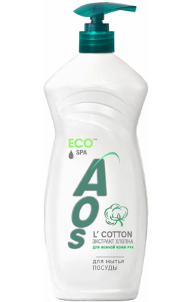 Средство для мытья посуды "AOS" 900мл 