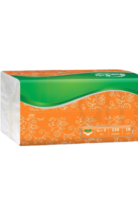 Անձեռոցիկ «Silk Soft»  2շ 220հատ 18սմ