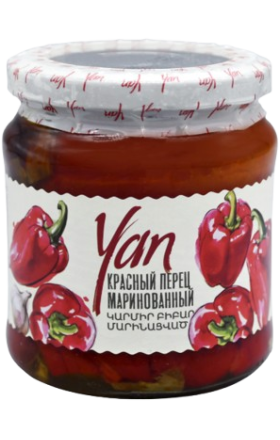 Red pepper "Yan" 470g