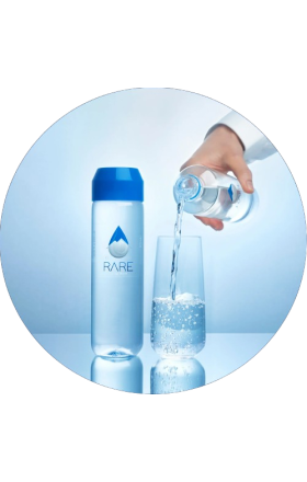 Spring water "Rare" in a plastic container 330ml