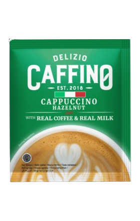 Սուրճ լուծվող "Delizio Caffino" կապուչինո պնդուկ 20գ
