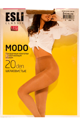 Колготки "Modo" 20den melone 2 Esli
