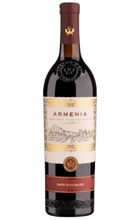 Red wine "Armenia" 0.75l   