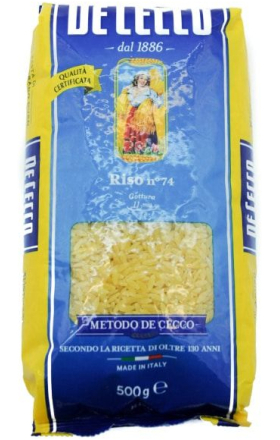 Паста De Cecco из твердых сортов пшеницы Ризо №74 500г