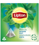 Green tea "Lipton" mint flavor 20pcs