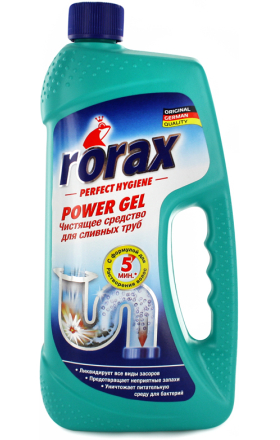 Drain pipes cleaner "Rorax" 1000ml