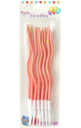 Մոմ ծննդյան ալիք 6հատ