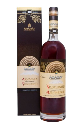 Կոնյակ «Հայաստան» 10տ (տուփով) 0.75լ