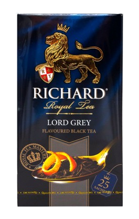 Черный чай "Ричард" Лорд Грей, 25 шт.