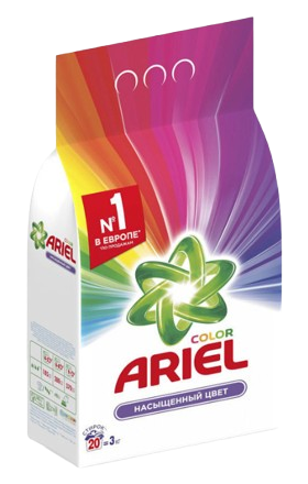 Լվացքի փոշի «Ariel» գունավոր հագուստի համար 3կգ