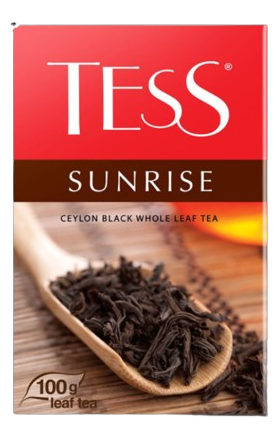 Чай черный "Tess" Sunrise 100г