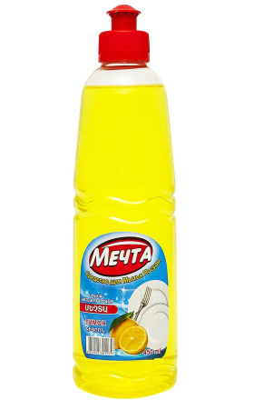 Սպասք լվանալու հեղուկ «Մեչտա» կիտրոն 450մլ